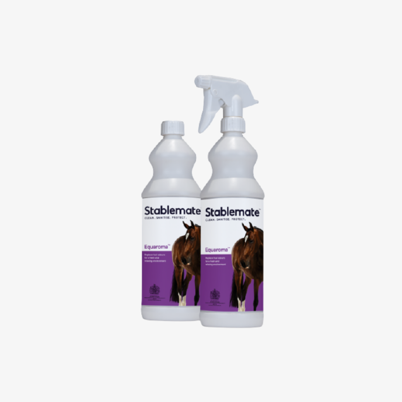 Equaroma™ 1L bottle with a trigger spray nozzle.