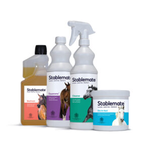 Full suite of equine hygiene products, the Biosecurity Box